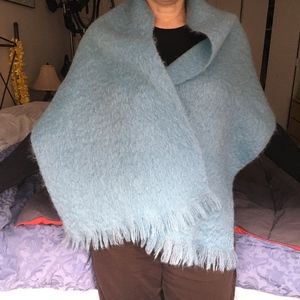 Vintage Mohair Shawl, made in Scotland